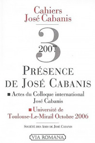 Présence de José Cabanis