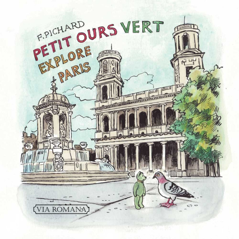Petit ours vert explore Paris