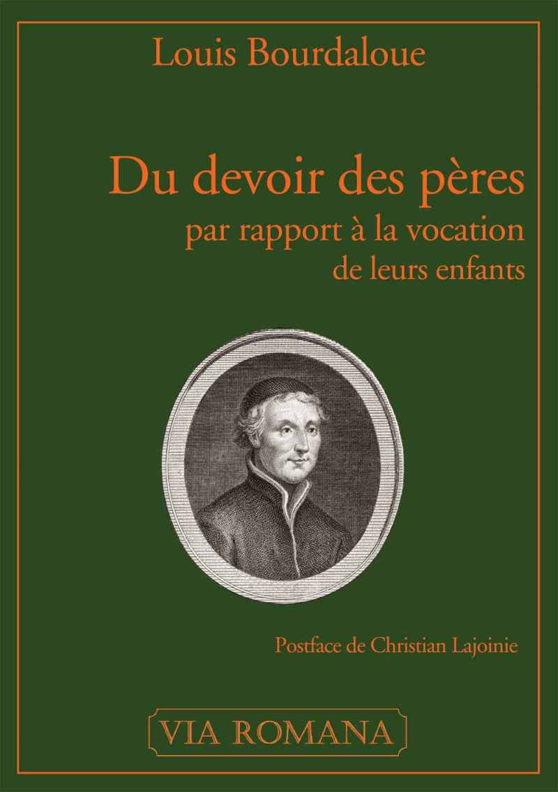 Du devoir des pères par rapport à la vocation de leurs enfants